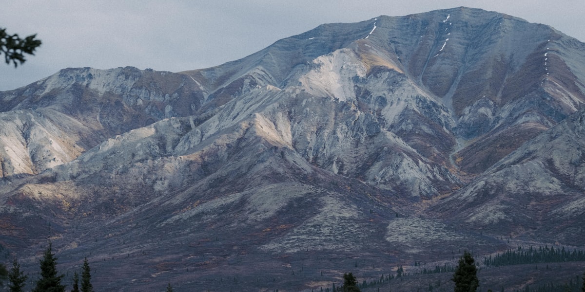 Denali and Alaska mountain landscape