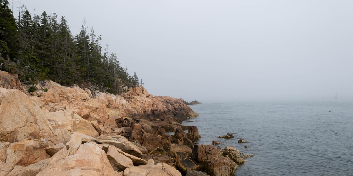 Maine coast lighthouse