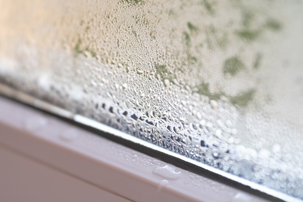 water drop on window may cause water damage